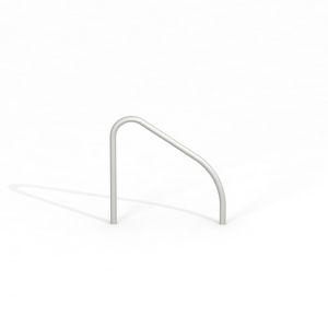 Slanted bicycle stand 